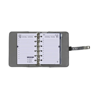 6331-26 125 x 80 mm Pocket 6 Ring Agenda Organizer Inserts Daily Complete Set NL EN 2026